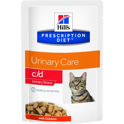 Диета Паучи для кошек при стрессе с курицей Hills Cat Urinary Care Chicken 85 г