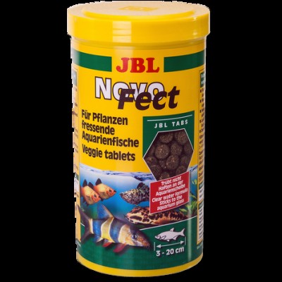 Корм для растительноядных пресноводных акв. рыб и креветок JBL NovoFect 5,88 кг