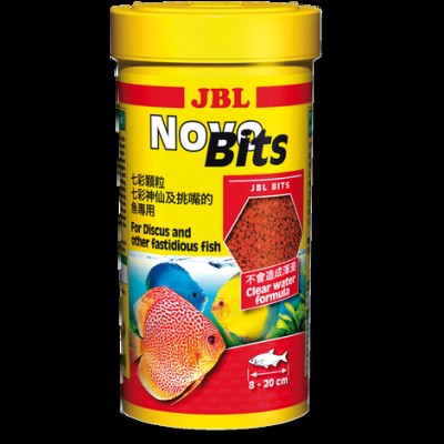 Основной корм для привередливых пресн. акв. рыб, гранулы JBL NovoBits 110 г