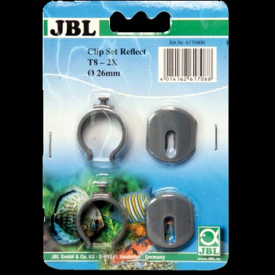 Пластиковая клипса для крепления рефлектора к люминесцентной лампе JBL Clip Set Reflect t8 2 шт