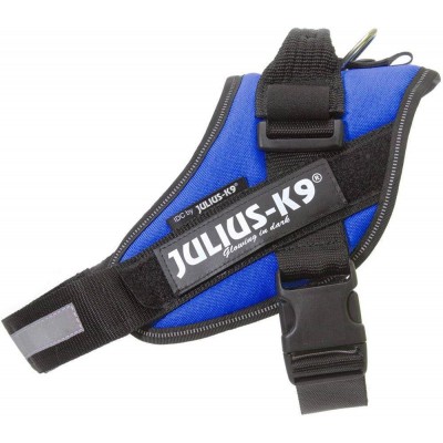 Шлейка для собак, синий Julius-K9 IDC-Powerharness 0 58-76 см х 14-25 кг