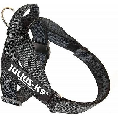 Шлейка для собак Ремни, черный Julius-K9 Color & Gray IDC 2 67-97 см х 28-40 кг
