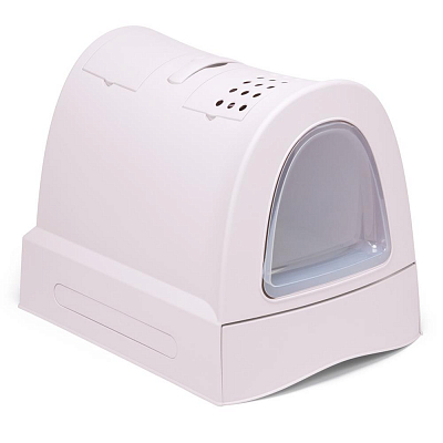 Био-Туалет для кошек, пепельно-розовый Imac Zuma 40 х 56 х 42,5 см