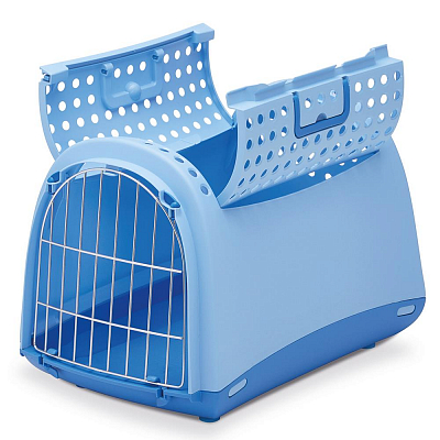 Переноска для кошек и собак, нежно-голубой Imac Linus Cabrio 50 х 32 х 34,5 см