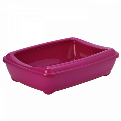Туалет-Лоток c бортом, ярко-розовый Moderna Arist-O-Tray M 43 x 30 x 12 см