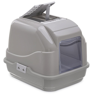 Био-Туалет для кошек, серо-бежевый Imac Easy Cat 50 х 40 х 40 см