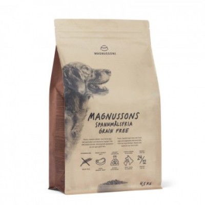 Беззерновой корм для собак с нормальной активностью Magnusson Meat & Biscuit Grain Free 4,5 кг