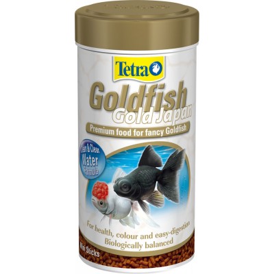 Премиум-корм в шариках для селекционных золотых рыб Tetra Goldfish Gold Japan 250 мл