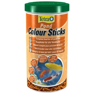Корм для прудовых рыб палочки для окраски Tetra Pond Color Sticks 1 л