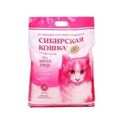 Наполнитель для привередливых кошек Сибирская кошка Элитный 7,3 кг
