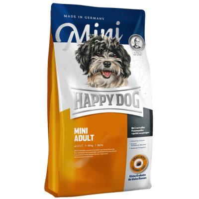 Сухой корм для собак мелких пород Happy Dog Mini Adult 4 кг
