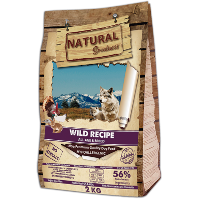 Сухой корм для собак Natural Greatness Wild Recipe 2 кг