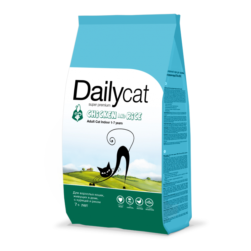 Дейли корма. DAILYCAT корм для кошек. Зачем добавляют рис в корм для кошек.