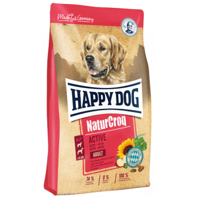 Сухой корм для активных собак Happy Dog NaturCroq Active 15 кг