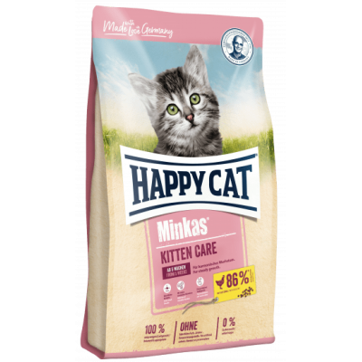 Сухой корм для котят и беременных кошек Happy Cat Minkas Kitten 1,5 кг