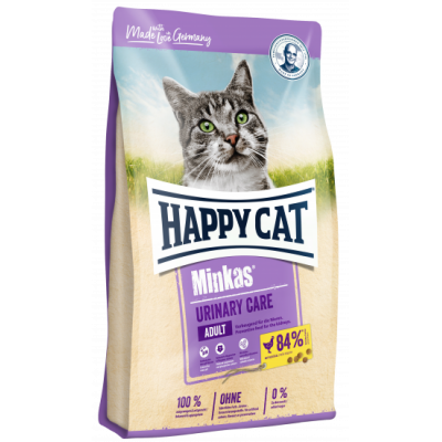Сухой корм ля кошек для профилактики МКБ Happy Cat Minkas Urinary Care 1,5 кг