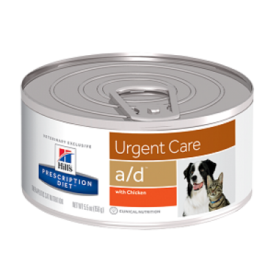 Диета консервы для собак и кошек для помощи при истощении Hills Prescription Diet Restorative Care a/d 156 г