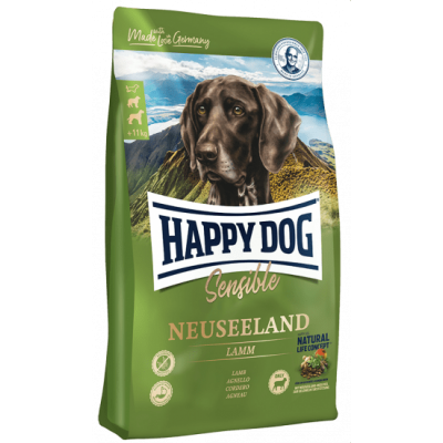 Сухой корм для собак с ягненком и рисом Happy Dog Neuseeland 1 кг