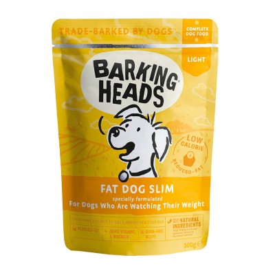 Паучи для собак с избыточным весом "Худеющий толстячок" Barking Heads Fat Dog Slim 300 г
