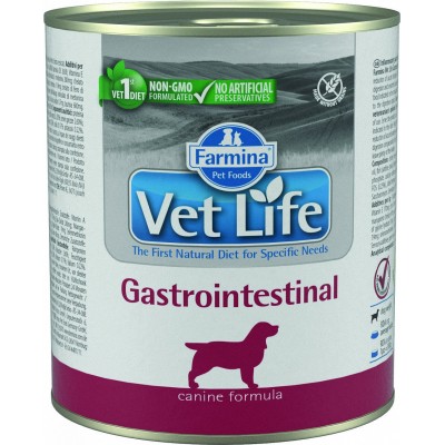 Паштет для кошек Farmina Vet Life Natural Diet Dog Gastrointestinal 300 г