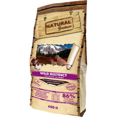 Сухой корм для кошек Natural Greatness Wild Instinct 600 г