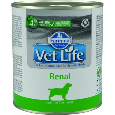 Паштет для собак Farmina Vet Life Natural Diet Dog Renal 300 г