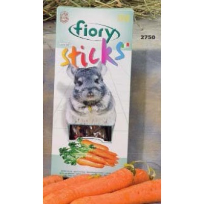 Sticks Fiory Палочки для шиншилл с морковью 2х40 г