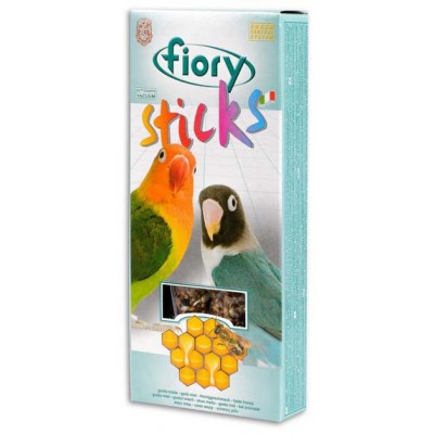 Sticks Fiory Палочки для средних попугаев с медом 2х60 г