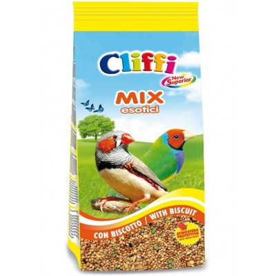 Смесь отборных семян для экзотических птиц с бисквитом Cliffi Superior Mix Exotics with biscuit 1 кг