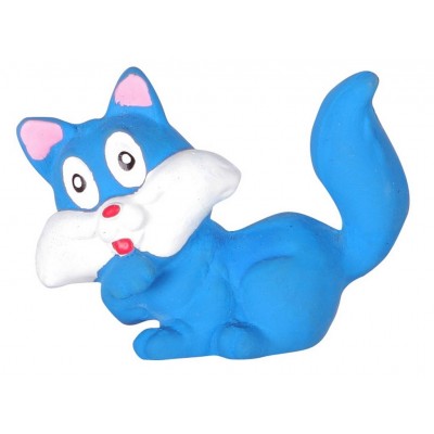 Игрушка для собак 6 см, латекс Dezzie Toy for dogs "A Cat" 100 г