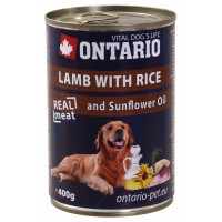 Lamb, Rice, Sunflower Oil