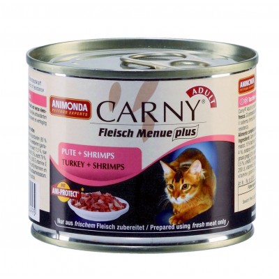 Консервы для кошек с говядиной, индейкой и креветками Animonda Carny Adult 200 г