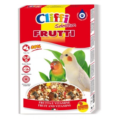 Смесь для попугаев с фруктами и орехами Cliffi Super Premium Frutti 700 г