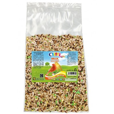 Смесь отборных семян с бисквитом для канареек Cliffi New Superior Mix Canaries with biscuit 5 кг