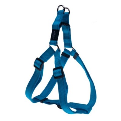 Шлейка разъемная для собак, голубая Rogz Step in Harness XL