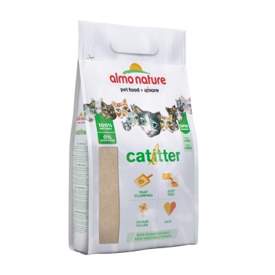 Натуральный биоразлагаемый комкующийся наполнитель Almo Nature Cat Litter 4,54 кг