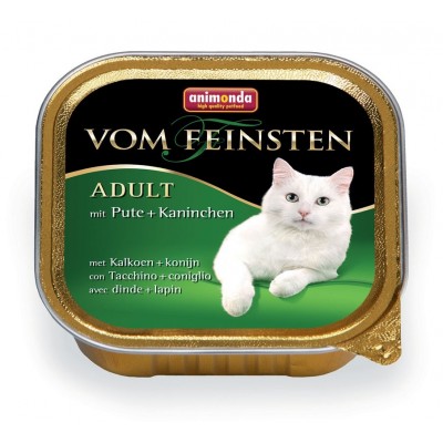 Консервы для кошек с индейкой и кроликом Animonda Vom Feinsten Classic 100 г
