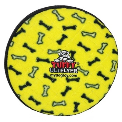 Супер прочная игрушка для собак Диск, желтый, прочность 8/10 Tuffy Ultimate Flyer Yellow Bone 113 г