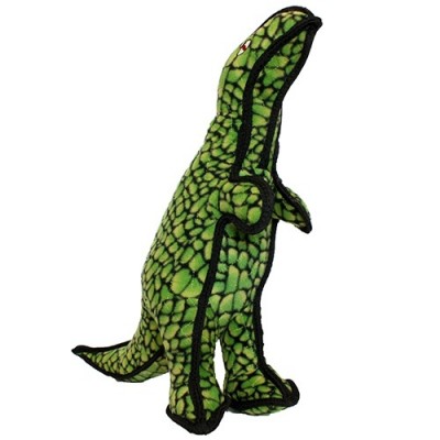 Супер прочная игрушка для собак Динозавр Тиранозавр Рекс, малый, прочность 7/10 Tuffy Jr Dinosaurus T-Rex 249 г