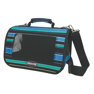 Сумка-переноска в сине-черную полоску, 35 х 24 х 23 см Dezzie Carrying bag 500 г