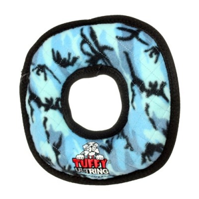 Супер прочная игрушка для собак Кольцо, голубой камуфляж, прочность 9/10 Tuffy Ultimate Ring Camo Blue 249 г