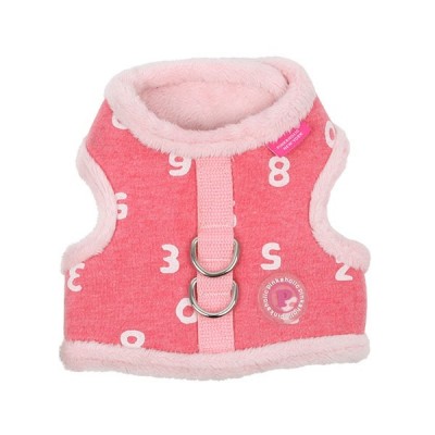 Жилет-шлейка с узором "Цифры", розовый меланж Pinkaholic Jumble Pinka Harnesselange pink L