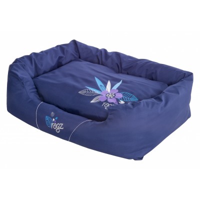 Лежак с бортиком и двусторонней подушкой серия, "Фиолетовый лес" Rogz Spice Pod M