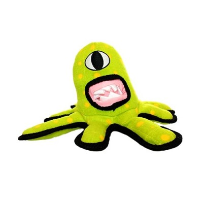 Супер прочная игрушка для собак Капитан Циклоп, зеленый, прочность 8/10 Tuffy Alien Green 340 г