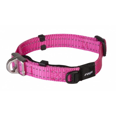 Ошейник серия с системой безопасности, розовый Rogz Safety Collar XL