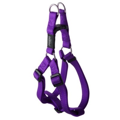 Шлейка разъемная для собак, фиолетовая Rogz Step in Harness XL