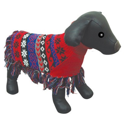 Свитер-пончо для собак, 20 см Dezzie Knitted for dogs 25 см
