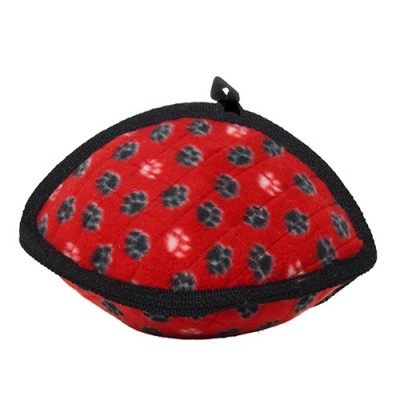 Супер прочная игрушка для собак Торпеда, красный, прочность 8/10 Tuffy Ultimate Odd Ball Red Paw 249 г