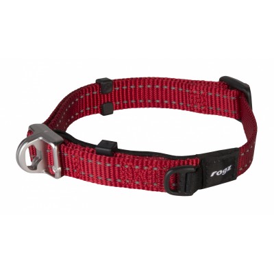 Ошейник серия с системой безопасности, красный Rogz Safety Collar M