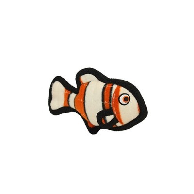 Супер прочная игрушка для собак "Обитатели океана" Рыбка, малая, оранжевый, прочность 7/10 Tuffy Ocean Creature Jr Fish Orange 68 г